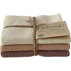 Gode gammeldags klarklude Natur/lys og mørk nougat - 1 pk.