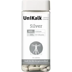 UniKalk Silver m. D vitamin - 180 tabletter 