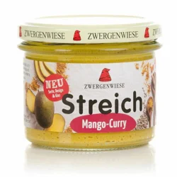 Smørepålæg Mango/Karry Streich Øko. - 180 gram