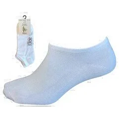 Comfort "Low Cut" Bamboo, Hvid, Str. 39-42