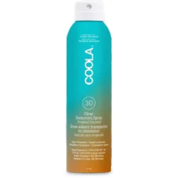 Clear Body Spray SPF 30, Tropical Coconut - 177 ml.
