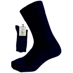 Bamboo - Diabetic & Comfort sock, Sort, str. 35-38 - 1 pk.