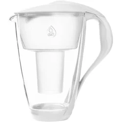 Glaskande 2,0 l Hvid Dafi - 1 stk