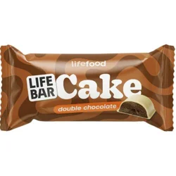 Lifefood Lifebar Cake Double Chocolate Økologisk | 35 g