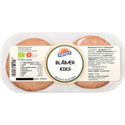 Kiks m. blåbærfyld Økologisk - 175 gram