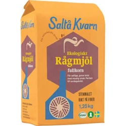Rugmel Ø saltå kvarn - 1,250 kg.