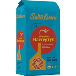 Havregryn grov Ø saltå kvarn - 1 kg.