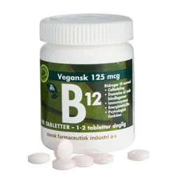 B12 125 mcg - 90 tabletter