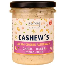 Cashew´s cream cheese alternativ Øko. - 180 gram