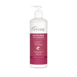 Vivag Intimsæbe Tranebær - 400 ml.