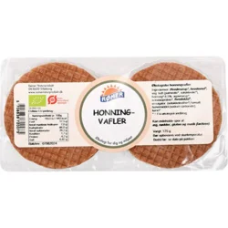 Vafler honning Økologisk - 175 gram