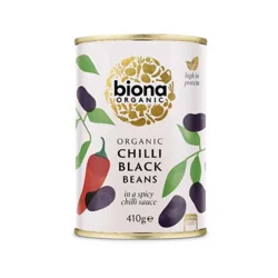 Sorte bønner m. chili Økologisk - 410 gram
