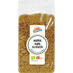 Rørsukker mørk Økologisk - 500 gram