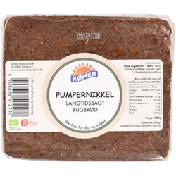 Rugbrød pumpernikkel i skiver Økologisk - 500 gram