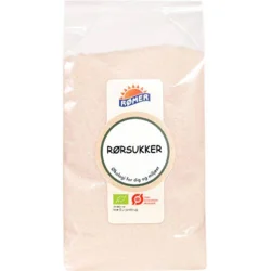 Rørsukker lys fin Økologisk - 1 kg.