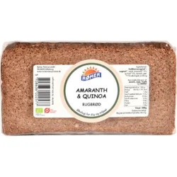 Amaranth og quinoa brød i skiver Økologisk - 500 gram