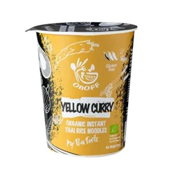 Instant Nudelsuppe Gul Karry Økologisk - 75 gram
