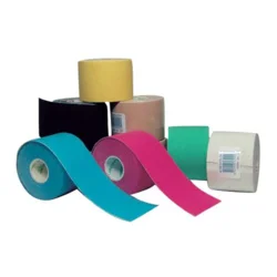 Terapeutisk tape pink 5cmx5m - 1 stk