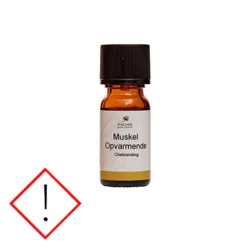 Muskel opvarmende olieblanding - 10 ml.