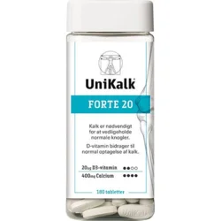 UniKalk Forte 20 - 180 tabletter