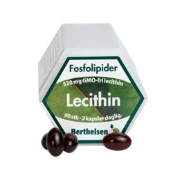 Lecithin Berthelsen - 90 kapsler