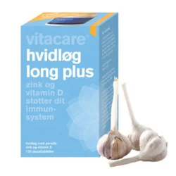 Hvidløg Long Plus VitaCare -120 tabletter