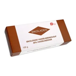 Hasselnødnougat Økologisk - 100 gram