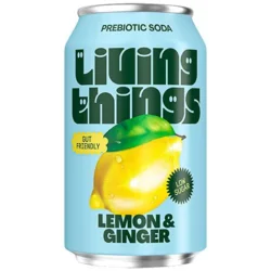 Lemon & Ginger Soda - 330 ml.