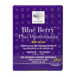 Blue Berry plus øjenvitamin - 120 tabletter