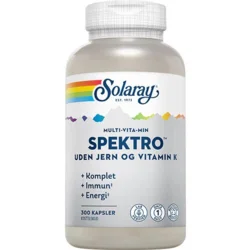 Spektro uden jern og Vitamin K - 300 kapsler.