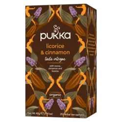Pukka Licorice & Cinnamon te Ø Pukka - 20 breve