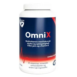 Omni-x uden jern og K-vitamin - 160 tabletter