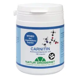 Carnitin - 180 kapsler