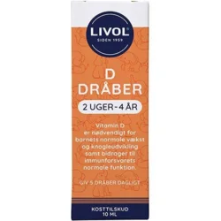 D-dråber til børn Livol - 10 ml.