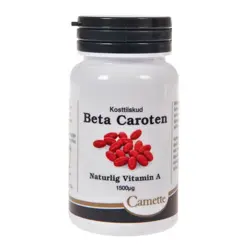 Beta Carotene fra Camette - 100 kapsler