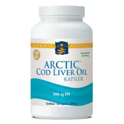 Cod Liver Oil med citrus - 180 kapsler
