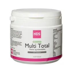 NDS Multi Total - multivit og mineral - 250 tabletter