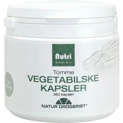 Vegetabilske kapsler, tomme - 360 kapsler