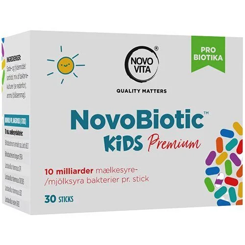 Køb NovoBiotic Kids Premium - 60 gram til 161,46 DKK