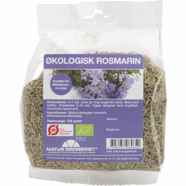 Rosmarin økologisk - 100 gram