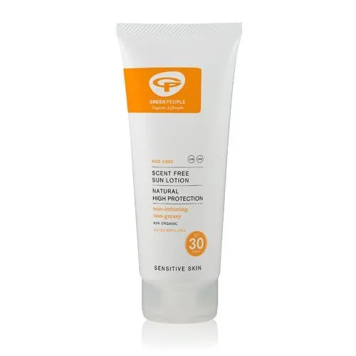 Green People Sun Lotion SPF30 No Scent - 200 ml.