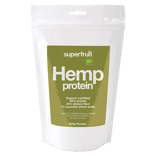 Hamp protein pulver hemp powder - 500 gram