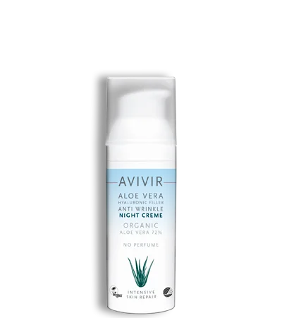 AVIVIR AloeVera Anti Wrinkle Night creme - 50 ml.