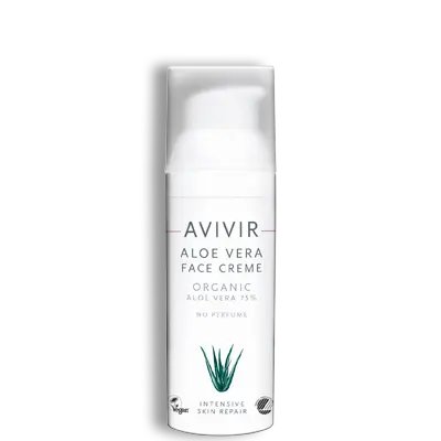 Avivir Aloe Vera Face creme 75 % - 50 ml.