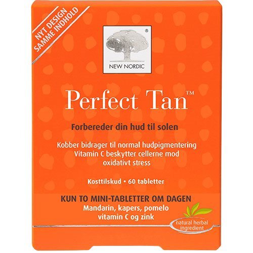Skincare perfect tan - 60 tabletter