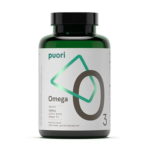 Omega-3 Puori O3 - 120 kapsler