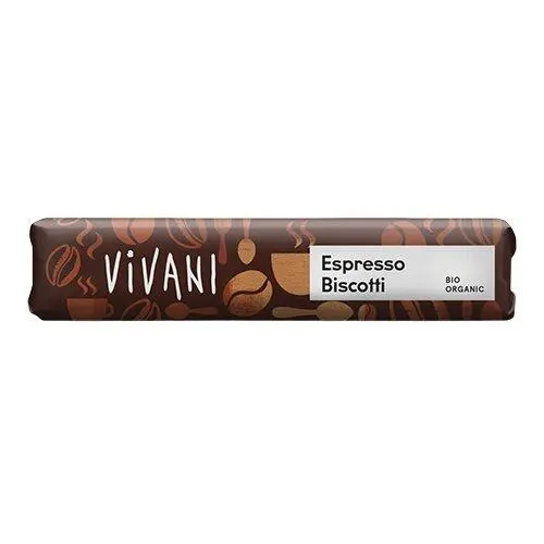 Vivani espresso biscotti bar Øko. - 45 gram