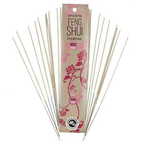 Fengshui røgelse Earth Rose - 20 stk