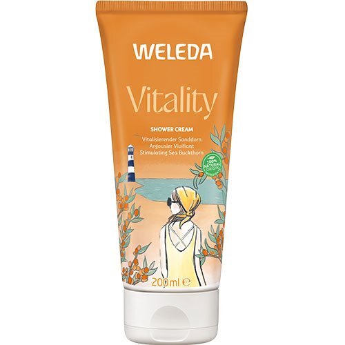 Weleda Vitality Shower Cream Sea Buckthorn - 200 ml.