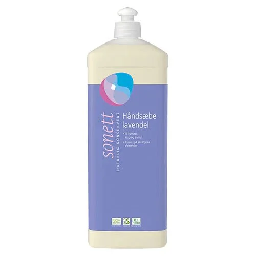 Sonett Håndsæbe lavendel - 1 ltr.
